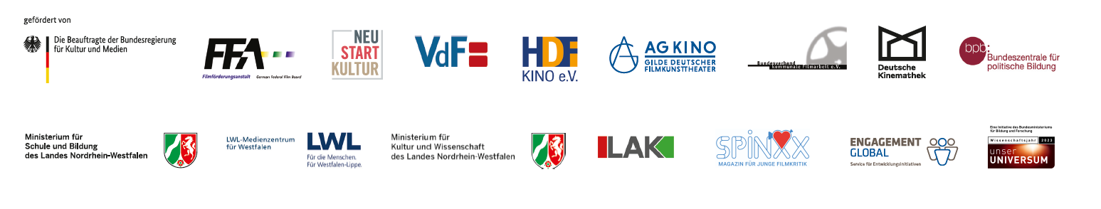 Leiste mit mehreren kleinen Logos