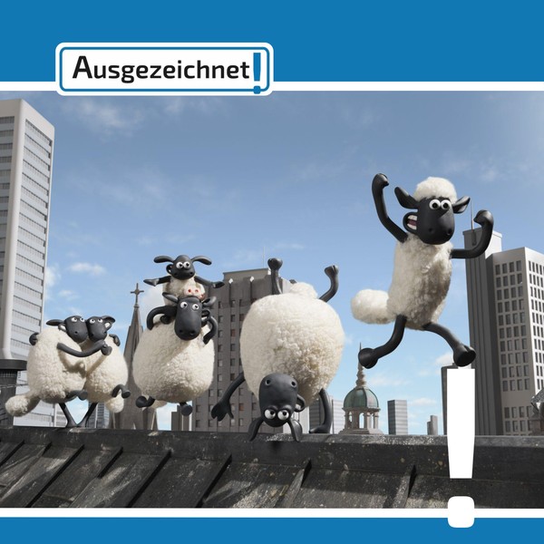 Titelblatt des Unterrichtsmaterials zum Film "Shaun das Schaf".