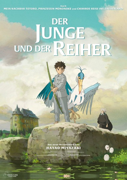 Der Junge und der Reiher Filmplakat